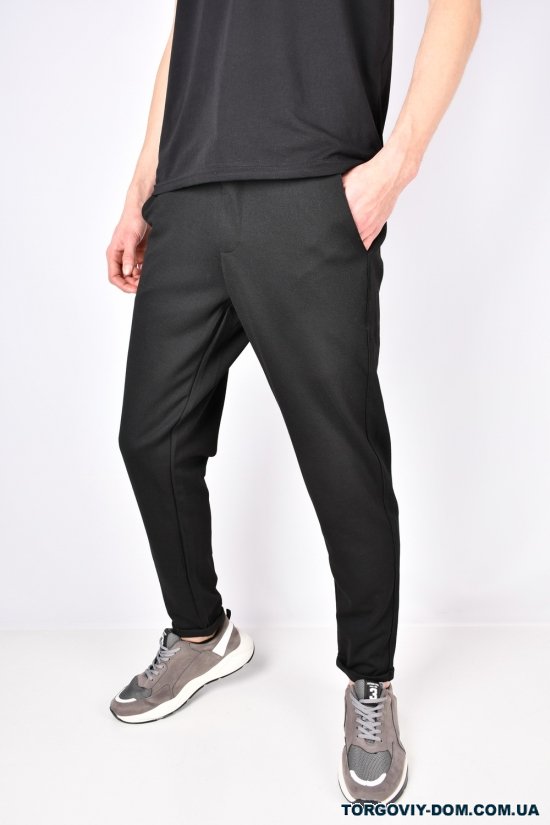 Чоловічі штани (кол. чорний) тканина Lacoste "Boss" Розміри в наявності : 44, 46, 48, 54 арт.02
