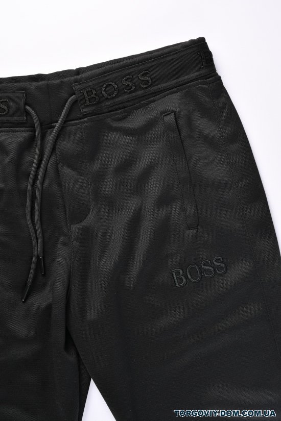 Брюки мужские (цв.черный) ткань Lacoste "BOSS" Размеры в наличии : 46, 48, 50, 52, 54 арт.312