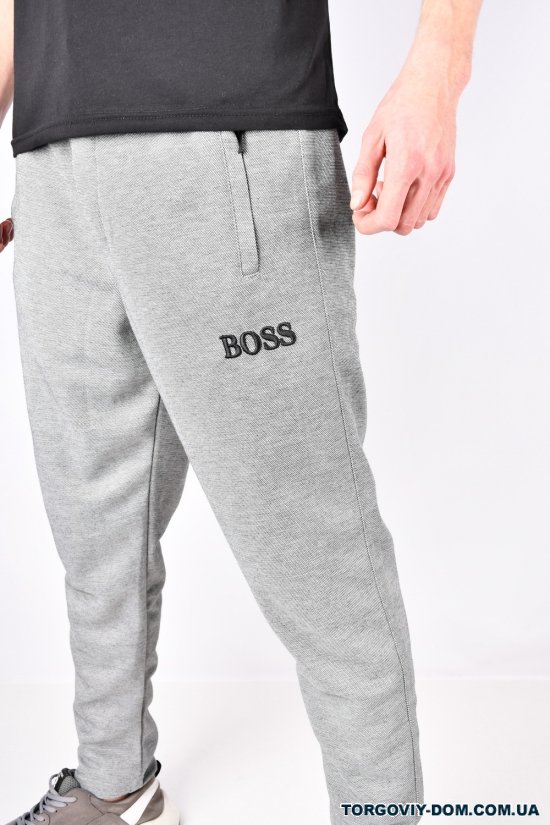 Чоловічі штани (кол. сірий тканина Lacoste "BOSS") Розміри в наявності : 48, 50, 52, 54 арт.312