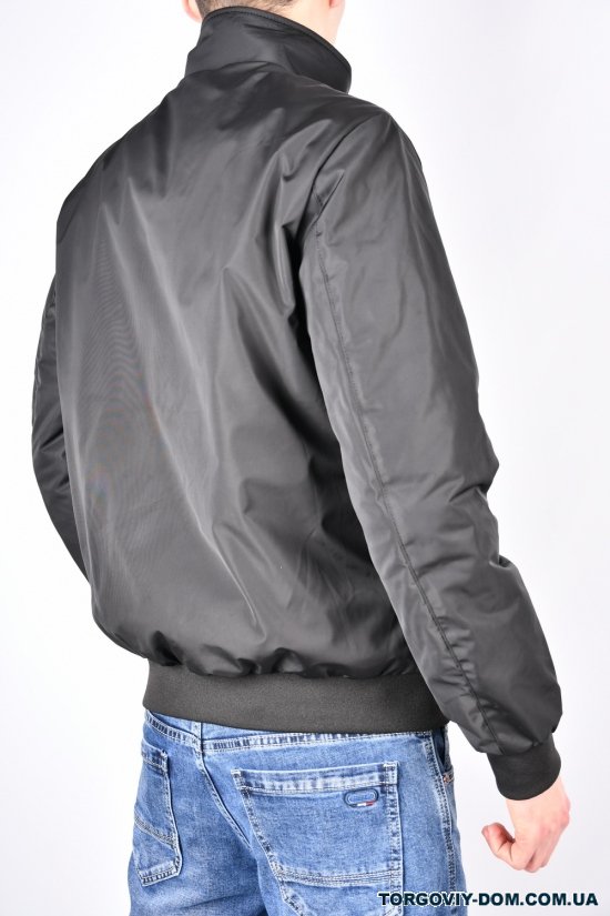Куртка чоловіча (кол. чорний) демісезонна з плащової тканини "Lacoste" Розміри в наявності : 52, 54, 56 арт.1139