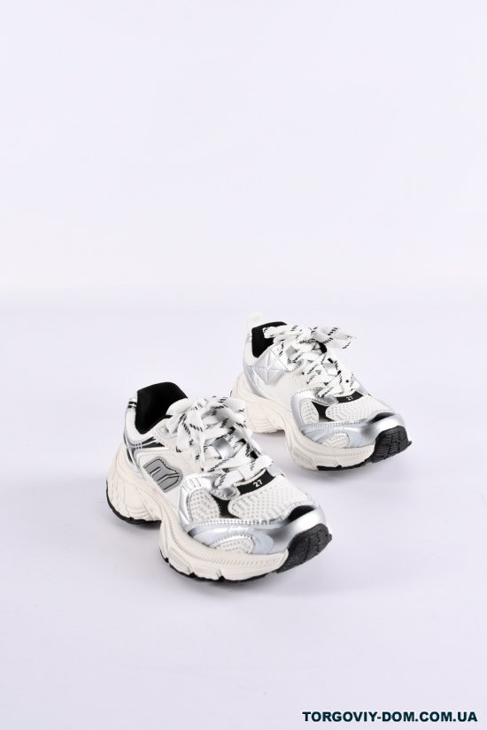 Кроссовки для мальчика (цв.белый/серый) Размеры в наличии : 31, 32, 33, 34, 35, 36, 37 арт.HL870391A