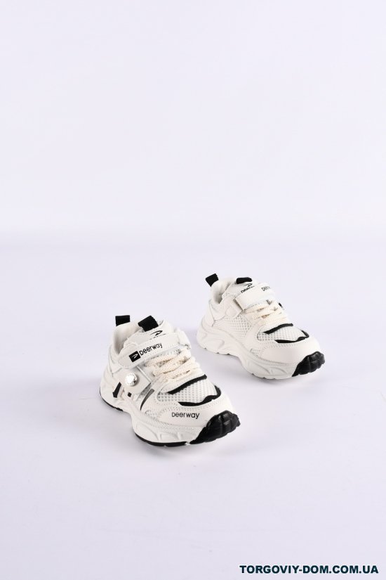 Кросівки для хлопчика (кол. кремовий) Розміри в наявності : 23, 25, 27 арт.D37093