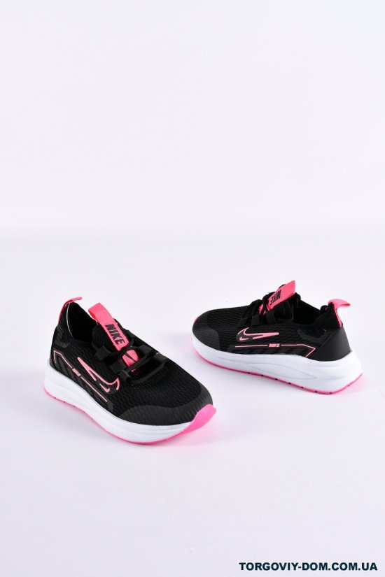 Кросівки для дівчинки (кол. чорний/рожевий)  Розміри в наявності : 34, 35 арт.752894