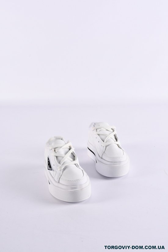 Кроссовки для девочки (цв.белый)  Размеры в наличии : 26, 27, 28, 29, 30 арт.752899