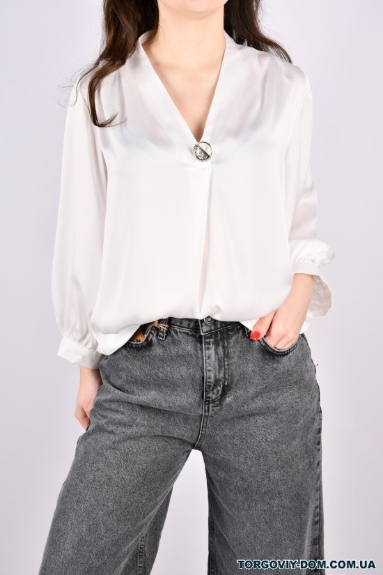 Блузка жіноча (кол. білий) "ESAY" Розміри в наявності : 44, 46, 50 арт.9604/1A
