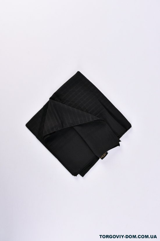 Платок женский (цв. черный) размер 100/100см "Sehr-I Moda" арт.181