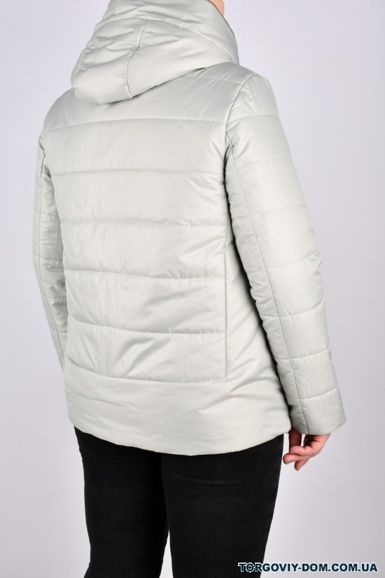 Куртка жіноча (color 408) демісезонна з плащівки "Quiet Poem" Розміри в наявності : 50, 54, 56, 58, 60 арт.BM-4364