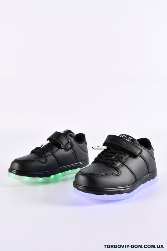 Кросівки дитячі "BESSKY" зі підошвою, що світиться Розміри в наявності : 32, 33, 34, 35, 37 арт.BD3421-1C