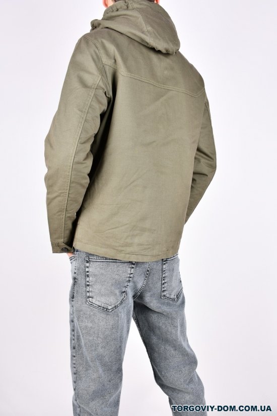 Куртка чоловіча котонова (кол. хакі) демісезонна "ATE" Розміри в наявності : 46, 54 арт.A-821