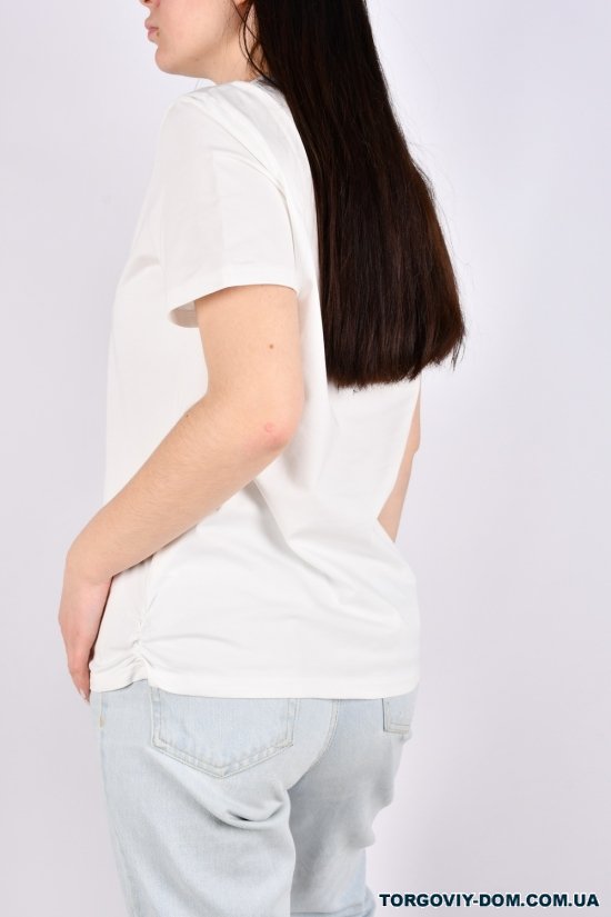 Блузка жіноча (кол. білий) "GERTIE" стрейчева Розміри в наявності : 42, 44, 46, 48, 50 арт.6306