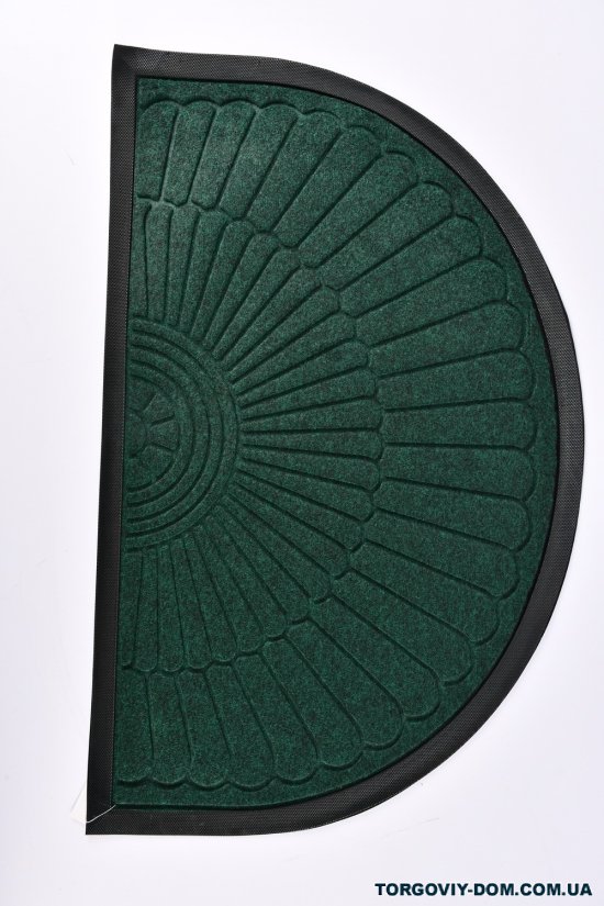 Коврик на резиновой основе (цв.зелёный) размер 50/80 см арт.MF4150