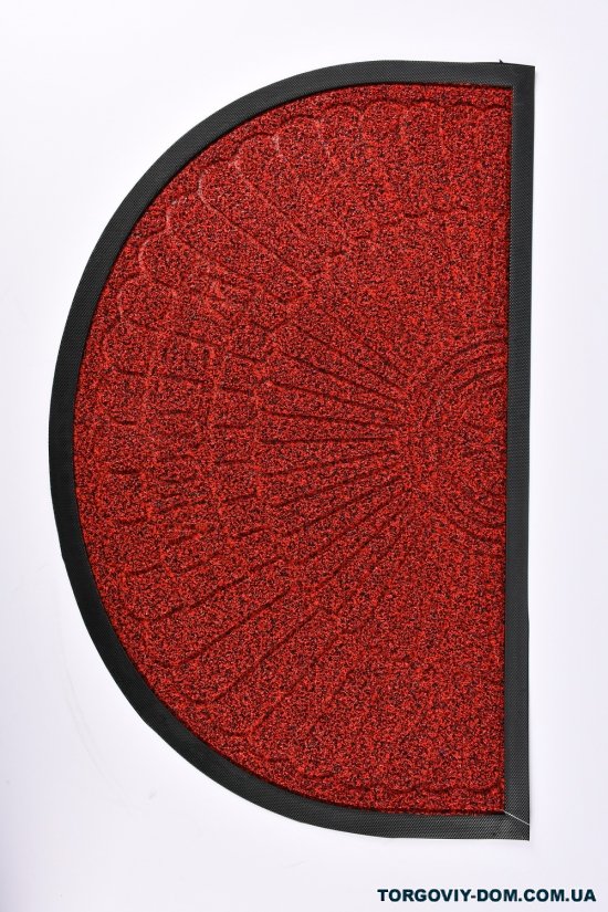 Килимок на гумовій основі (кол. червоний) розмір 50/80 см. арт.MF4144