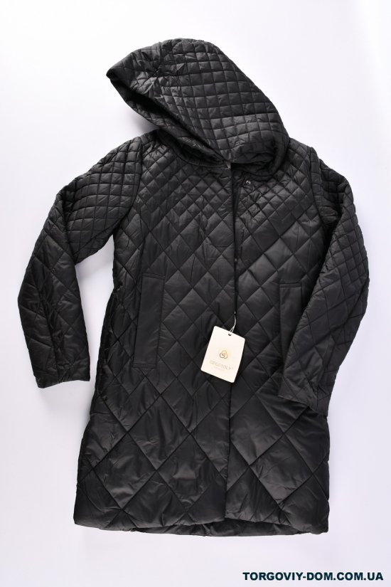 Куртка жіноча (кол. чорний) демісезонна болонева "CECECOLY" Розміри в наявності : 42, 44, 46, 48, 50, 52, 54, 56 арт.5007