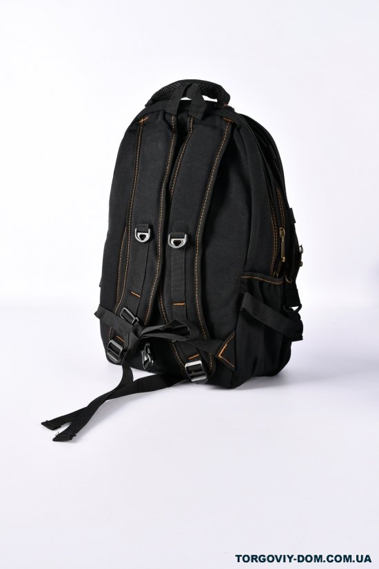 Рюкзак тканевый (цв.чёрный) размер 50/30/11 см арт.B257-1