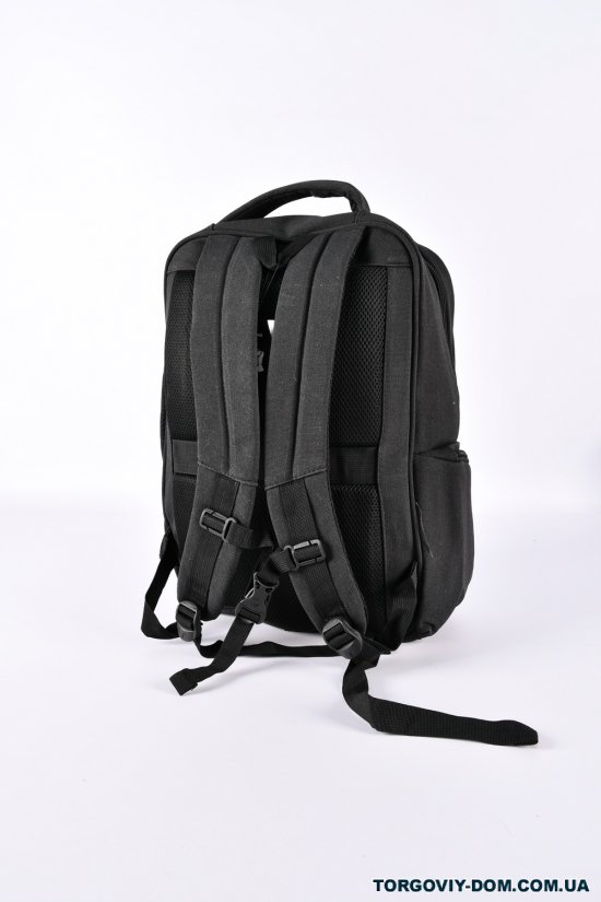 Рюкзак тканевый (цв.черный) размер 30/46/13 см арт.L-3422