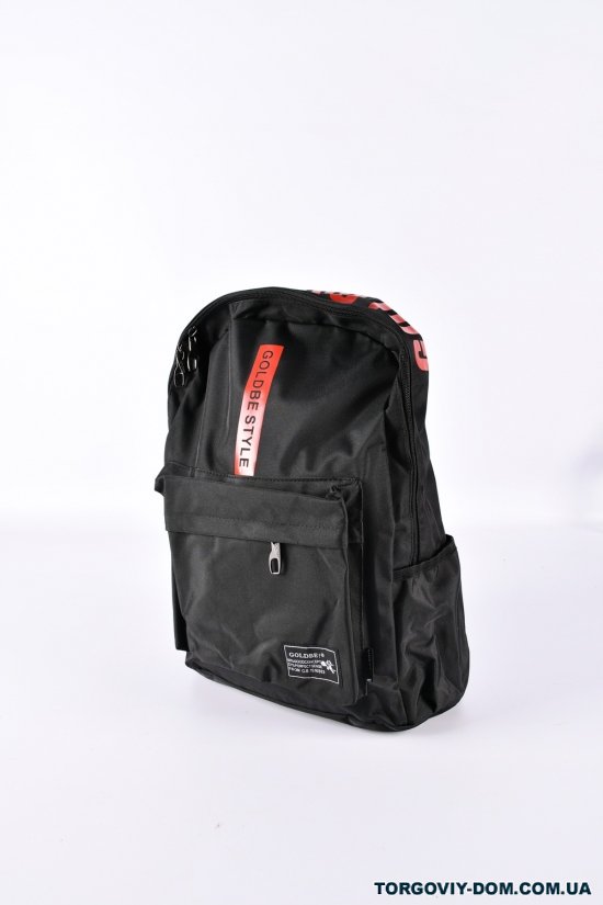 Рюкзак из плащевки (цв.чёрный/красный) размер 30/40/16см арт.GB872-1