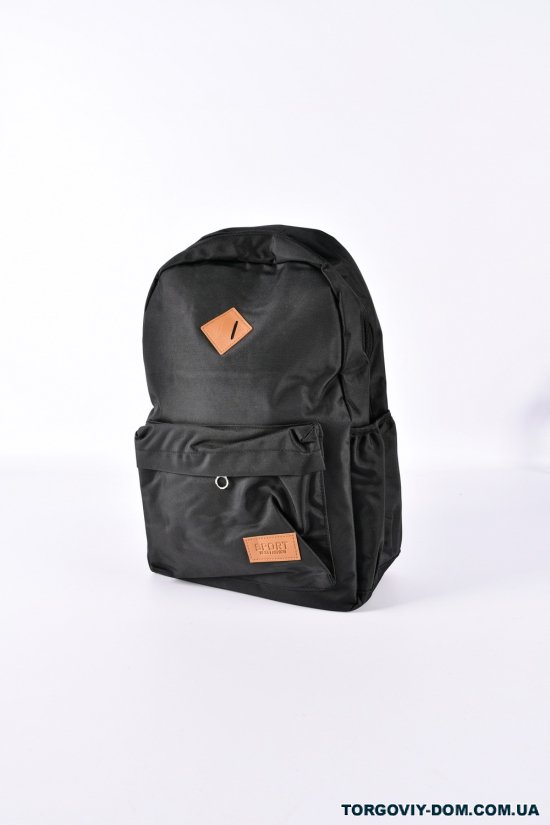 Рюкзак (цв.чёрный) из плащевки размер 42/30/14см арт.YF032