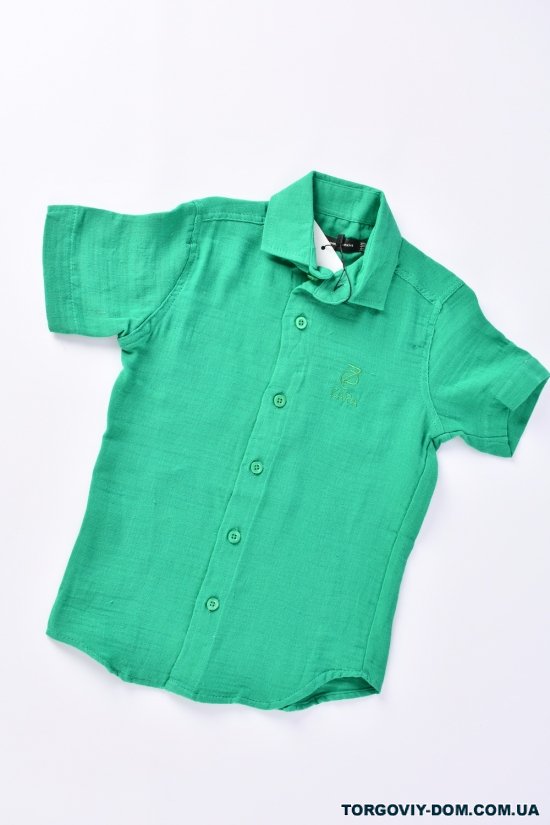 Шведка для мальчика (цв. зеленый) (95% Cotton, 5% Lycra) "ZARA" Рост в наличии : 110, 116, 122, 128, 134 арт.841