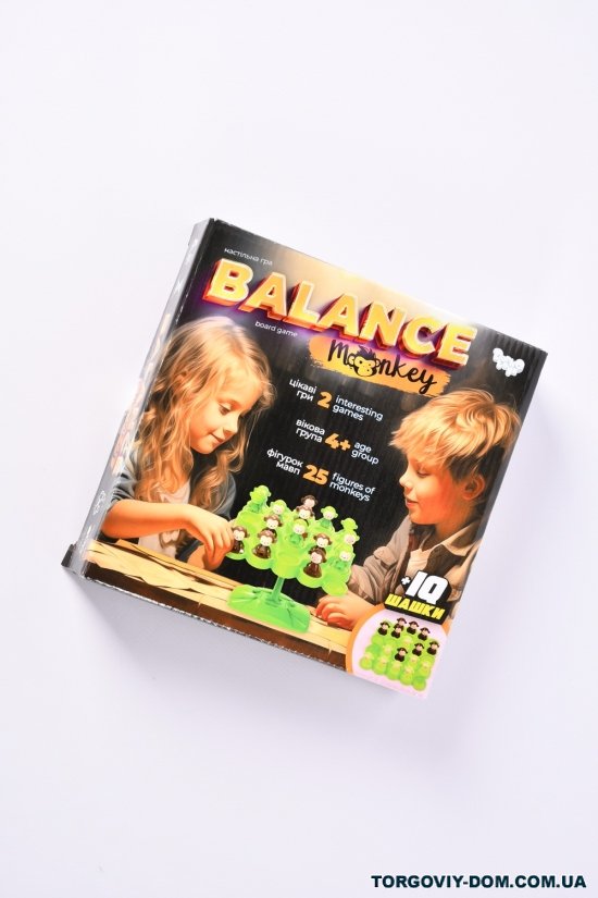 Настольная развлекательная игра "BALANCE MONKEY" (10) арт.BAIM-01