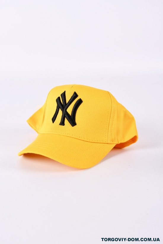 Бейсболка для хлопчика (оранжевий) котонова "NEW YORK" арт.9544