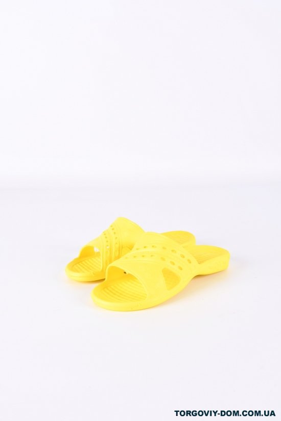 Шлёпанцы женские из пены(цв.желтый) №307 "San Lin" Размеры в наличии : 36, 37, 41 арт.A2
