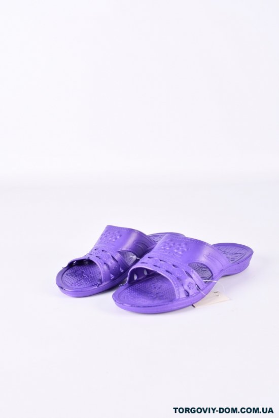Шльопанці жіночі з піни (кол. фіолетовий) "San Lin" Розміри в наявності : 37, 39, 41 арт.SV-006