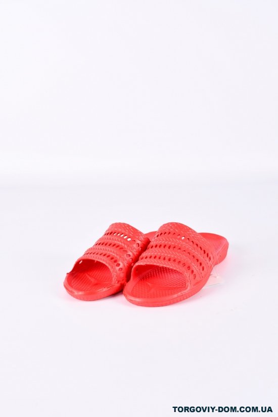 Шлёпанцы женские из пены (цв.красный) "San Lin" Размеры в наличии : 40, 41 арт.A3