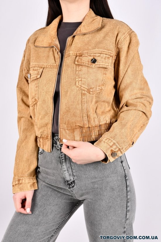 Пиджак женский джинсовый "BASE" Размеры в наличии : 42, 44 арт.A7690