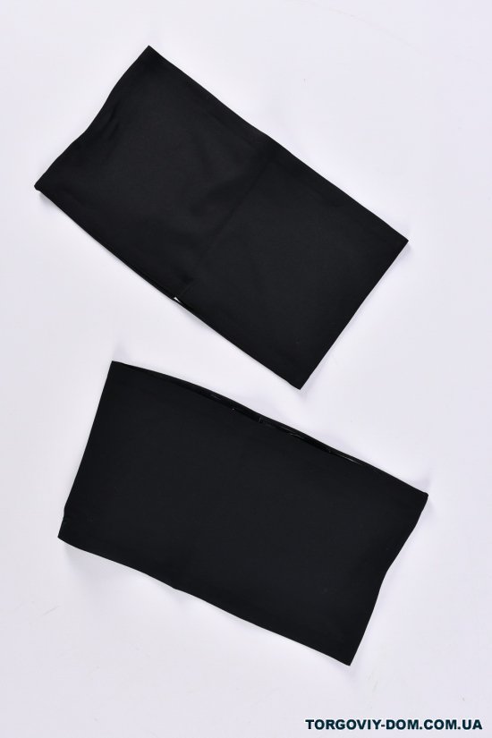 Бандалетки эластиковые (цв.чёрный) Размеры в наличии : 42, 44, 46, 48, 50, 52, 54 арт.250325