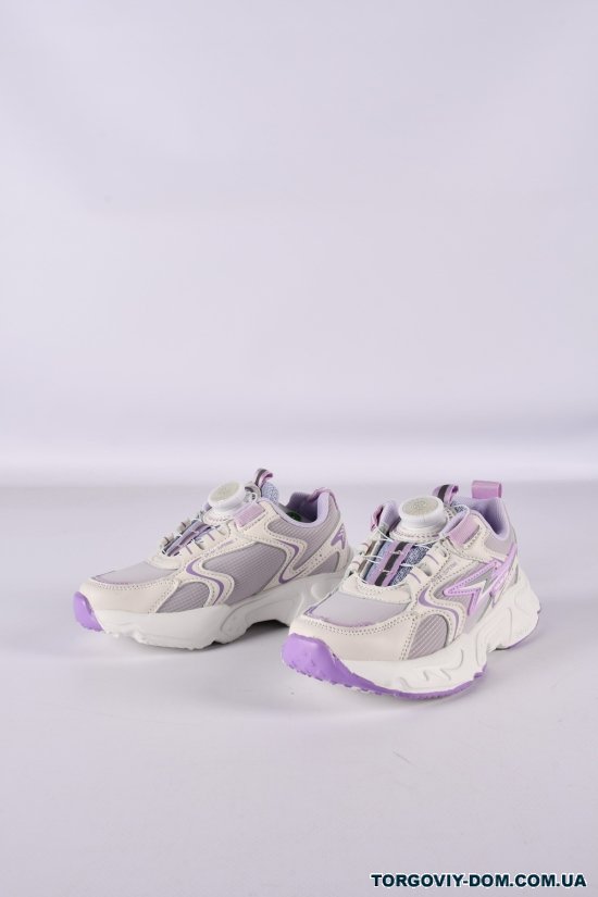Кросівки для дівчинки "KIMBOO" (автоматична шнурівка) Розміри в наявності : 33, 34, 35, 36, 37, 38 арт.ZY2365-3Z