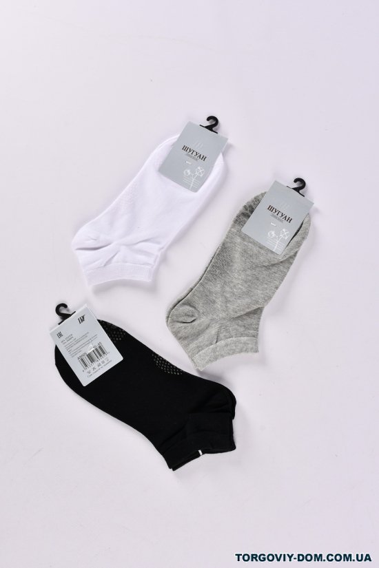 Шкарпетки чоловічі всесезонні "Шугуан" розміри 40-45 (85% бавовна 15% лайкпа) арт.A9505-10