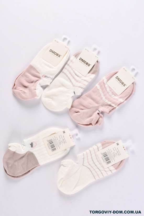 Шкарпетки жіночі всесезонні розміри 36-41 (80% Cotton 15% Polyamide5%Spandex) арт.BE528