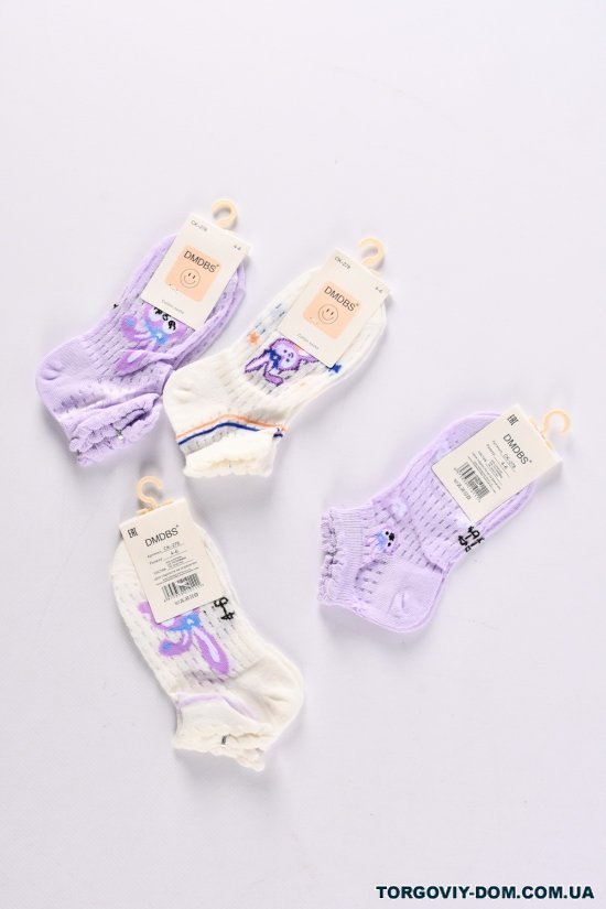 Шкарпетки всесезонні для дівчинки на 4-6 років (80% COTTON 15% Polyamide5%spandex) арт.CK-278