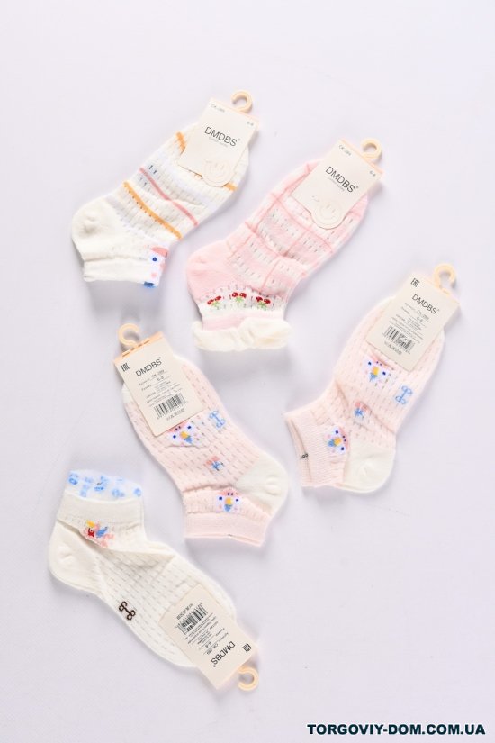 Шкарпетки всесезонні для дівчинки на 6-8 років (80% COTTON 15% Polyamide5%spandex) арт.CK-289