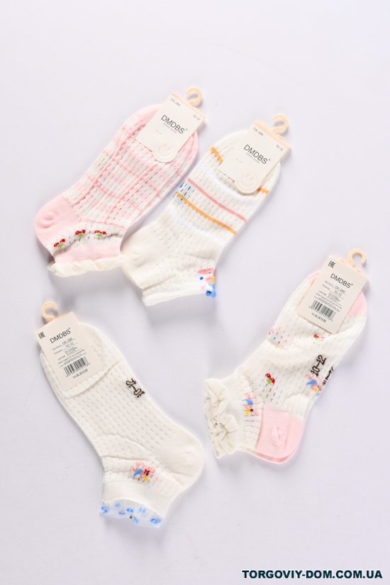 Шкарпетки всесезонні для дівчинки на 10-12 років (80% COTTON 15% Polyamide5%spandex) арт.CK-289