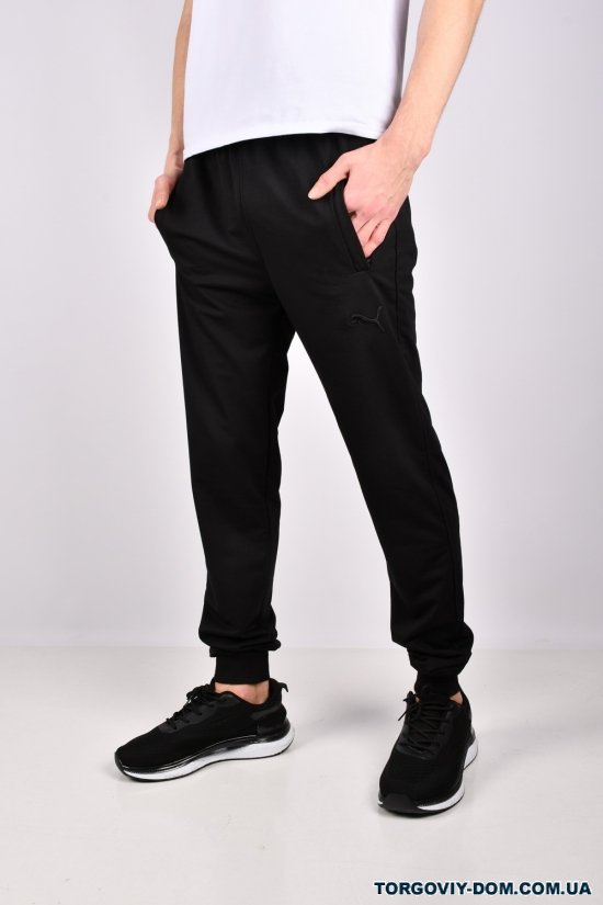 Чоловічі штани (кол. чорний) трикотажні Розміри в наявності : 48, 50, 52, 54, 56, 58 арт.22