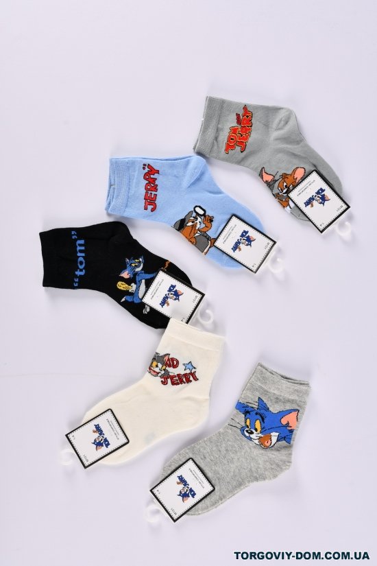 Шкарпетки для хлопчика вік 1-4 років (65% cotton, 30% polyester, 5% spandex) арт.M101-3