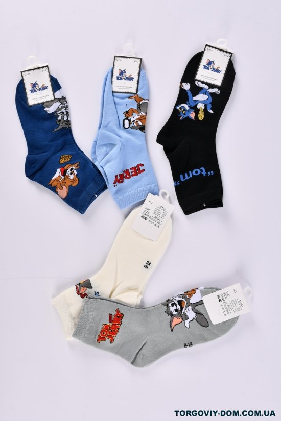 Шкарпетки для хлопчика віком 8-12 років (65% cotton, 30% polyester, 5% spandex) арт.M101-3