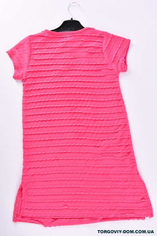 Сукня для дівчинки (кол. малиновий) трикотажна "DECO" Зріст в наявності : 122, 128, 134, 140 арт.403773