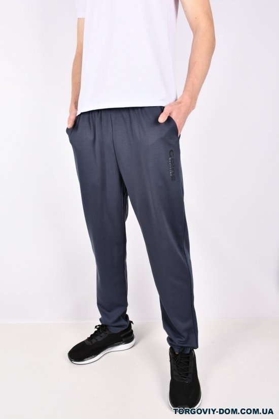 Чоловічі штани (кол. сіро-синій) трикотажні Розміри в наявності : 48, 50, 54 арт.JF3011