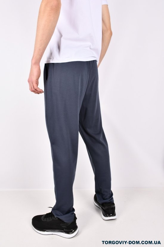 Чоловічі штани (кол. сіро-синій) трикотажні Розміри в наявності : 48, 50 арт.JF3011