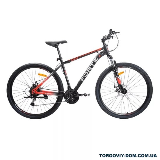 Велосипед (цв.черный) сталь размер рамы 19" размер колес 29" "FORTE BRAVES" арт.135371