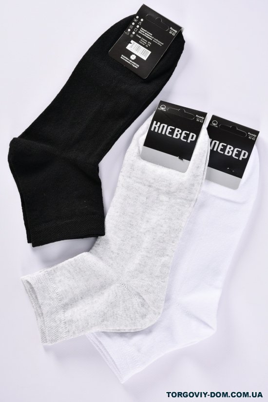 Шкарпетки чоловічі (сітка) "Кевер" розміри 41-45 (80% бавовна, 15% поліамід, 5% еластан) арт.241
