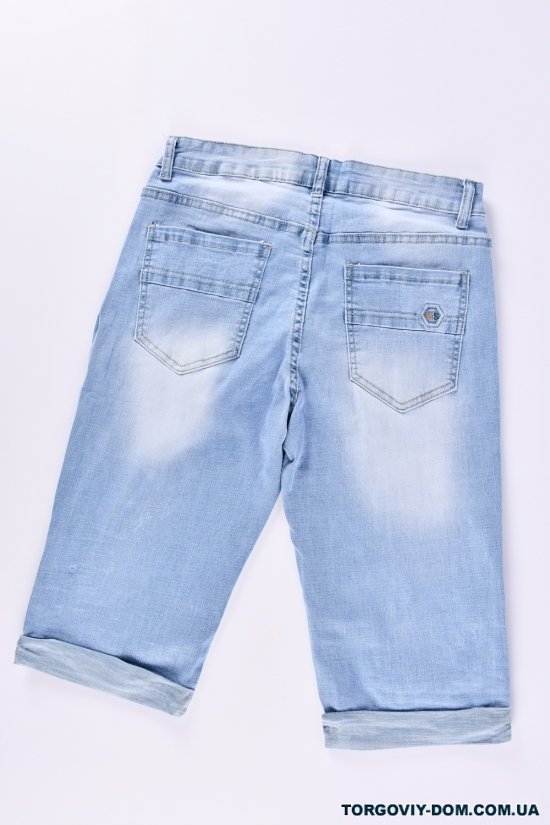 Бриджі джинсові зі стрейчем жіночі. Розміри в наявності : 38, 40, 42 арт.MF-2357