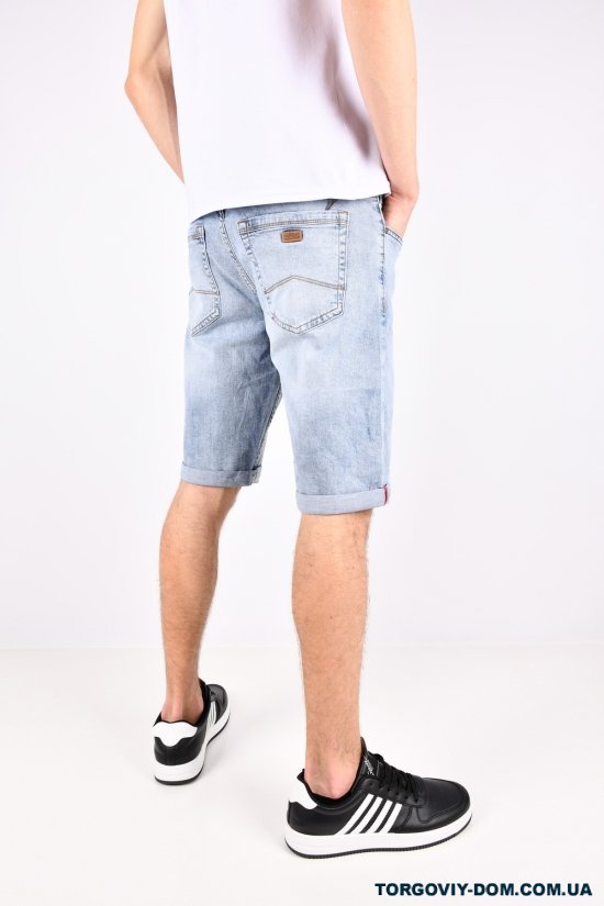 Шорти чоловічі джинсові стрейчові "PAGALEE" Розміри в наявності : 32, 33, 34, 36 арт.P6968D