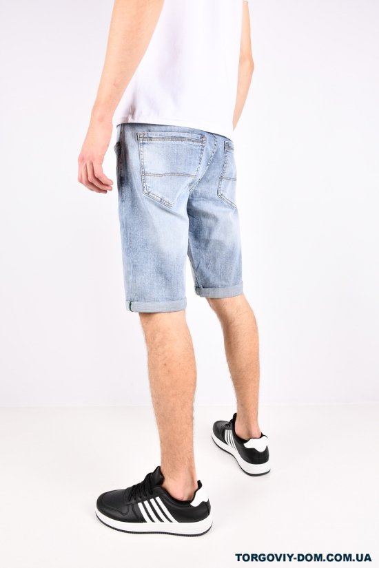 Шорты мужские джинсовые стрейчевые "PAGALEE" Размеры в наличии : 32, 33, 34, 36, 38 арт.P6970D
