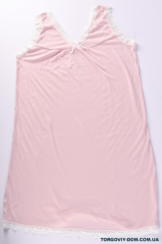 Нічна сорочка жіноча (кол. пудри) Розміри в наявності : 50, 52, 54, 56, 58 арт.F1725