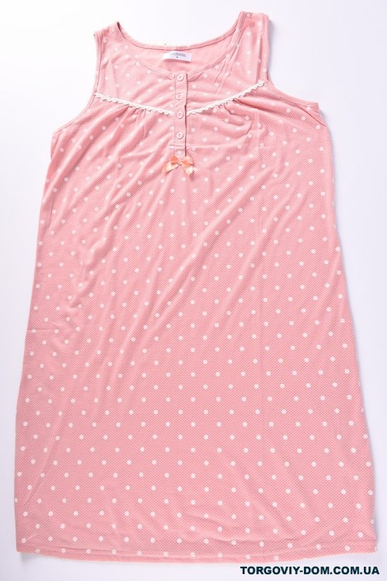 Ночная рубашка женская (цв.пудры) Размеры в наличии : 48, 50, 52 арт.X12549