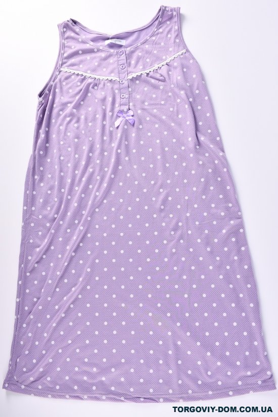 Ночная рубашка женская (цв.сиреневый) Размеры в наличии : 48, 50, 52, 54, 56 арт.X12549