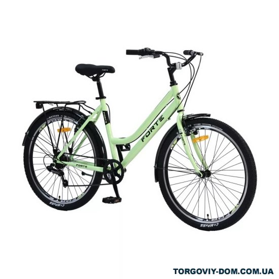 Велосипед (кол. зелений) сталь розмір рами 19" розмір коліс 26" "FORTE CREED" арт.128229